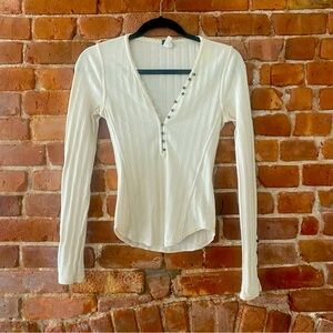 Free People Thermal Henley